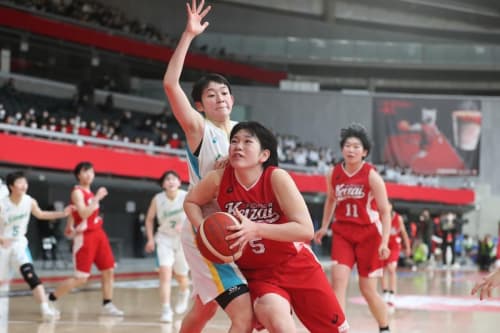 女子準々決勝 札幌山の手vs千葉経済1