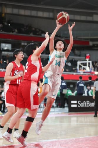 女子準々決勝 札幌山の手vs千葉経済12