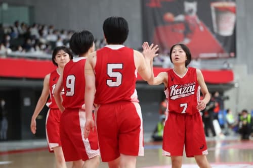女子準々決勝 札幌山の手vs千葉経済22