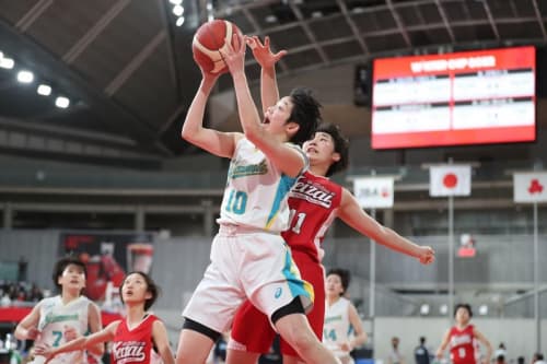 女子準々決勝 札幌山の手vs千葉経済6