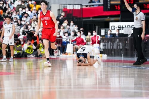 男子準決勝 藤枝明誠vs開志国際55